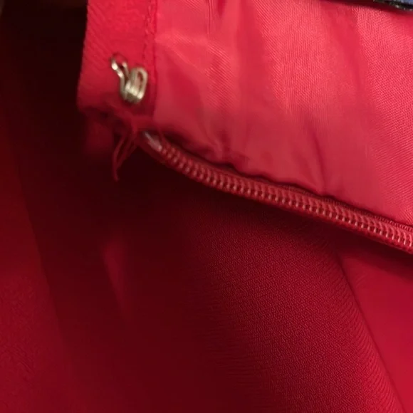 Women’s Evan Picone Vintage 2 piece skirt suit. Red. Size 14 - Picture 13 of 14